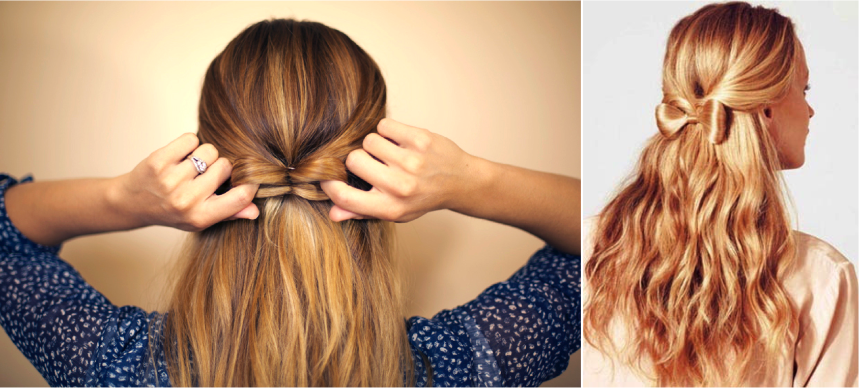 Movimiento bostezando espalda Peinados para el pelo ondulado | Blog de DIA