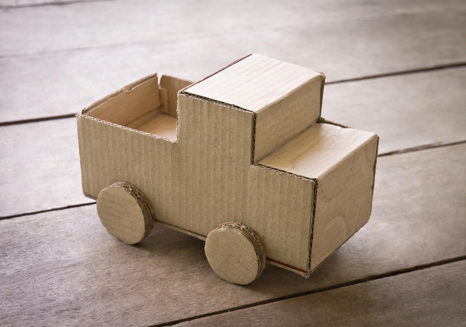 Construye Juguetes Con Cajas De Cart n