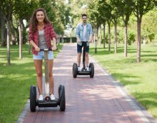 segway para moverse por la ciudad