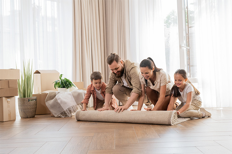 Cómo colocar alfombras en el salón: consejos y trucos